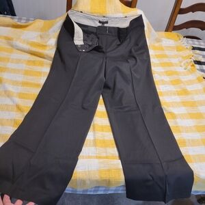 ANN TAYLOR Wool sateen slacks 14